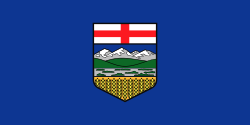 Alberta province flag
